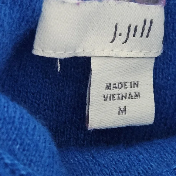 J Jill Mock Neck Pullover Sweater - Picture 11 of 12